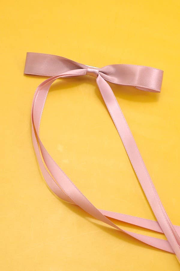 LONG BOW HAIR CLIP | 40H737