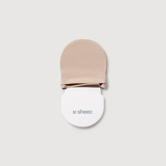 Ultra Thin Toe Cover Half Socks | CREAM